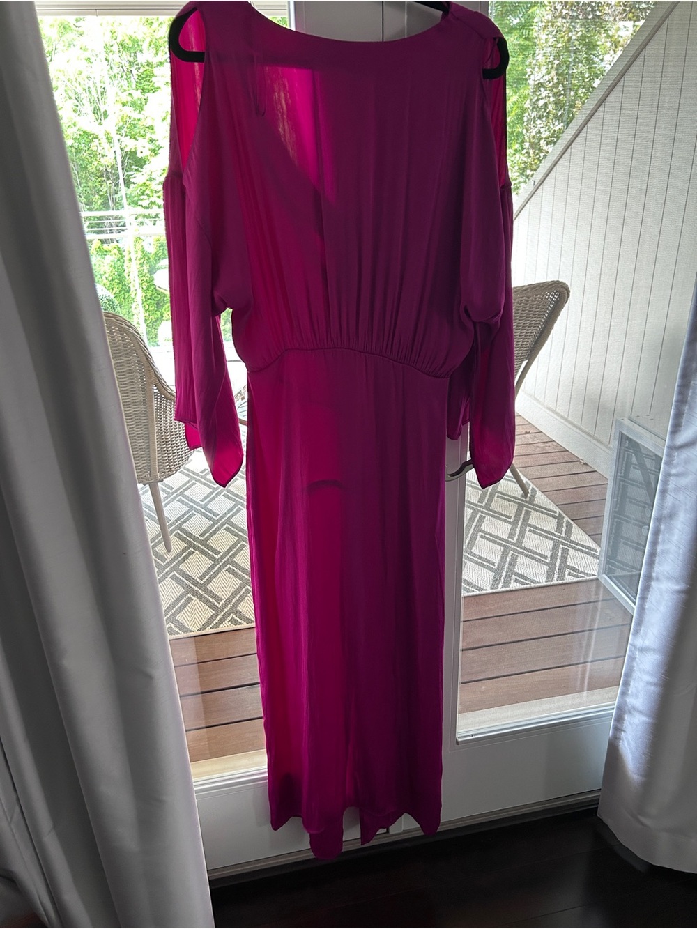 Zara Fuchsia/Pink Maxi dress - Picture 3 of 4